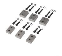 Desiumite Set di 6 taglierine elettriche per barra in acciaio idraulico per set di frese di ricambio compatibile con macchine da taglio compatte Prec 16 o 20 cesoie di 25 dimensioni o CNC (tipo 20)