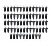 Desiumite Set di 80 perni divisori a molla con albero di trasferimento per giglio e porta dell'armadio, in plastica PP e nucleo in ferro, hardware di lunga durata per la casa (nucleo in ferro-b-S)