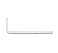 Desiumite Set di chiavi a testa quadrata a forma di L a 4 punte per serrare viti quadrate, misure da 3 a 10 mm, in acciaio al cromo vanadio, argento (1 pezzo) (3 mm)