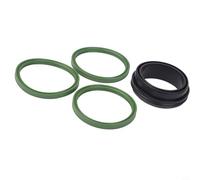 Desiumite Set di guarnizioni in gomma O-ring per intercooler turbocompressore 11617801222 11617790547, per serie 3 5 7 X3 X5 X6 E46 E90 E60