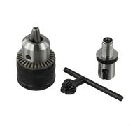 Desiumite Set di mandrini magnetici per trapano con adattatore da 3/4" B16 filettatura conica 1/220unf e set da 3 pezzi include chiave mandrino in acciaio per adattatore per Weldon o General Shank (2)