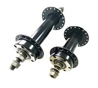 Desiumite Set di mozzi per bicicletta a 36 fori in acciaio inossidabile anteriore e posteriore con compatibilità con freno a disco, cuscinetto sigillato per mountain bike e bici da neve, parti per