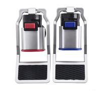 Desiumite Set di parti di ricambio per erogatore di acqua calda e fredda, con codice colore rosso per caldo e blu per freddo, beccuccio in plastica per erogatore di refrigeratore d'acqua, grigio