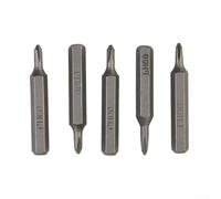 Desiumite Set di punte Ph1 Ph2 con codolo esagonale da 4 mm H4 × 28 mm magnetico Ph0000 Ph000 Ph00 Ph0 Ph0 cacciavite a croce per utensili elettrici Preci trapano ricaricabile (5 x PH00)