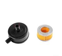 Desiumite Silenziatore azionato a cinghia del compressore d'aria con l'elemento filtrante per i compressori a pistone 0,25/8 e 0,36/8 compatibilità del motore 4KW, riduce il rumore, filtra le impurità