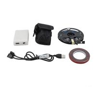 Desiumite Striscia luminosa a LED per scooter elettrici, striscia in PVC impermeabile con modalità flash multicolore, compatibile con Xiaomi, Pro e serie Max (sku)