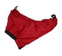 Desiumite Tavola spray impermeabile con cinghia elastica a sgancio rapido compatibile con canoa barca pozzetto copertura regolabile in vita per grigio rosso blu S/M/L/XL (rosso S)