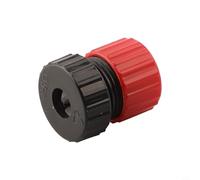 Desiumite Trapano modificabile per collare per trapano Abs Limitatore di profondità Stop lavorazione del legno 35 mm 58 mm rosso/nero gamma flessibile punte da trapano in plastica tappo di profondità