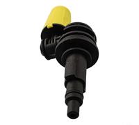 Desiumite Ugello rotante ad alta pressione per lavor - Attacco rotante a 360° con potenza pulente turbo, PA66+30% GF, confezione da 1 o 2 (1 pezzo)