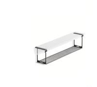 Desiumite Un modo semplice per espandere lo stoccaggio dell'armadio a specchio in bagno con mensola in ferro che mantiene un aspetto visivo pulito (D)