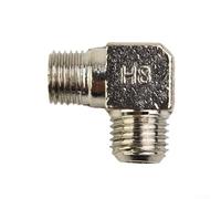 Desiumite Valvola di scarico a gomito del compressore d'aria 90 più sollievo con adattatore ad angolo retto in metallo olio di rame Compressori silenziosi compatibili per Autus e Degree Ai(D)