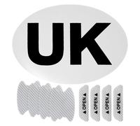 Desivo Per Auto Magnetico Da 1 Pezzo, Adesivo Per Porte Di Avvertimento A 4 Parti, Manico A 4 Parti -Adesivo Per Protezione, Adesivo Per Auto Britannico, Adesivo Per Decorazioni Per Auto