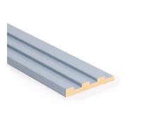 Desiwa - Set di 6 listelli di chiusura, 10,7 x 252 cm, colore: Blu