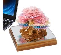Desk Calendar 2025-2026 - 3D Art Tree House Calendar | Memo Pad Calendars 2025-2026 Monthly For Easy & Efficient Planning Ideal For Home Table Bookshelf Office