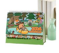 Desk Calendar 2026 - Cute Capybara Design, Thick Paper Pages, Stand Up Calendar, 2026 Decorative Capybara Planner | Monthly Schedule Organizer for Kids, Adulti, Boys, Girls, Home, Apartment