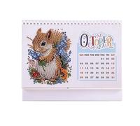 Desk Calendar 2026 - Rhinestone Art Planner | Weekly, Daily & Monthly 2026 Desk Calendar - Elegant Decor For Home, Office, School, Teachers, Students, Family, Academic Appointments & Christmas