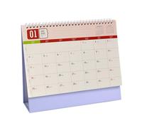 Desk Calendar - Desk Planner 2025-2026, Standing Desktop Calendar, Schedule For Home | Indoor School Office Living Room Classroom Deskk Family Friends Students Teachers Accessories