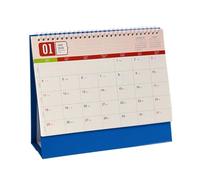 Desk Calendar - Desk Planner 2025-2026, Standing Desktop Calendar, Schedule For Home | Indoor School Office Living Room Classroom Deskk Family Friends Students Teachers Accessories