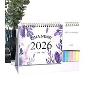 Desk Calendar, Monthly Calendar, 10.08x7.68x0.39 Inches, Aesthetic Organizer, 12 Month Large Desktop Planning Yearly for Home, Office, Apartment, Dorm, Study Room