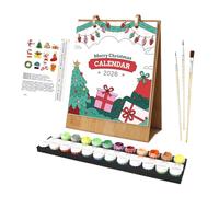Desk Calendars, 2026 Paintable Planner, 8.86x7.17 Inches Art Craft Organizer, Creative Supplies for Teacher School Classroom Teens Kids Kitchen Home Family Academic Painting Use