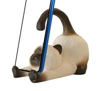 Desk Cell Phone Stand Resin Animal - Figure Smartphone Cradle Cat-Shaped | Cat-Shaped Phone Stand for Home Classroom Dorm Room Library | Cafe Bedroom Desk Men Women Desk Cell Phone Stand Resin Animal