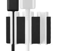 Desk Cord Clips, Desktop Cable Manager, 2.17x1.57x3.03 Inches Lightweight Wire Organizer, Multifunctional Desktop Accessory for Hotel Dormitory Workplace Home Bedroom Use