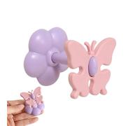 Desk Cord Organizer - 5cm Cute Butterfly Shape Cable Clip, Non Slip Cable Management Under Desk Wire Holder, Desktop Cables Management Clip | Under Table Clipsfor Laptop Charger TV PC