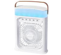 Desk Fan - 3 Speed Cooler Evaporative Humidifier, Portable Personal Cooling Air Circulation | Comfort Appliance Equipment, Compact Refreshing Climate Solution For Homeowners Renters