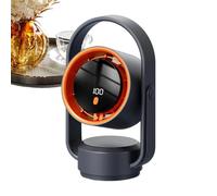 Desk Fan Portable - 5 Speed Air Circulator Unit, 1800mAh Rechargeable Table Cooling Device | Multifunctional Personal Cooling Equipment For Home Use, Bedroom Study, Apartment Living, Travel Camping