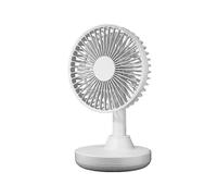 Desk Fan,small Usb Table Fan, Portable Personal Fan, Adjustable Tilt Automatic Swing Cooling Fan, Quiet Mini Desk Fan for Home Office Bedroom Camping