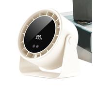 Desk Fans Small Quiet - 6.81" Table Fan Touch Control Long Lasting Power