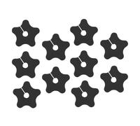 Desk Grommet - Forevi in silicone Pass attraverso per la casa di intrattenimento Home Theater | Soluzione di gestione della parete esterna a forma di dieci pezzi, organizzatore di cavi flessibili pe