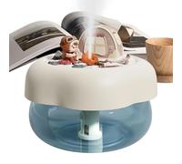 Desk Humidifier - 400ml Personal Humidifier with Auto Shut-Off and Lights | Air Moisturiser for Bedroom, Nursery, Study, Living Room, Dorm, Travel, Yoga, Sleeping, Spa, Home Office Use