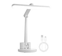 Desk Lamp - ABS, USB Reading Light, 3 Brightness Modes | Foldable Long Lasting Design, Eye Caring Technology, Foldable Desk Lamp, Bedside Study Lamps For Bedroom, School, Study, Working, Writing
