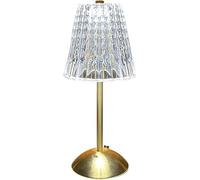 Desk lamp Luxury Retro Study Office Dormitory DecoratDesk Light Creative Warm Acrylic Metal Lamp Living Room Bedroom Table Villa Model House B&B Cafe Restaurant Lighting Fixture