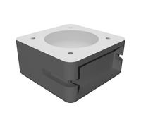 Desk Lamp Mount with Cable Management and Integrated Switch for Home Office