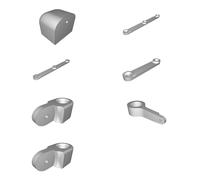 Desk Lamp Stand Compatible with IKEA HEMMA and BLANDA BLANK Bowl