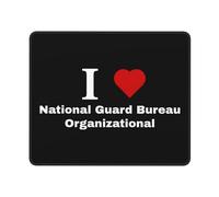 Desk Mat Amo L'Organizzazione Dell'Ufficio della Guardia Nazionale Multifunzione Mouse Mat Pulire Mouse Pad per Computer Gaming Computer Portatile 25X30Cm