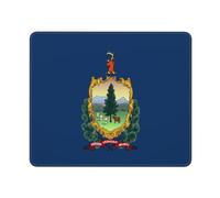 Desk Mat Bandiera del Vermont Pulire Tappetino Scrivania Waterproof Mouse Mat per Laptop Computer Gaming 25X30Cm