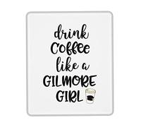 Desk Mat Bevi Il caffè Come Una Ragazza Grande Mouse Mat Multifunzione Mouse Pad per Laptop Ufficio Mac 25X30Cm