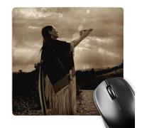 Desk Mat Julien McRoberts, Donna Medicina Nativa Americana di Santa Fe, New Mexico Scorrimento Facile Tappetino Scrivania Multifunzione Mouse Mat per Ufficio Pc Computer Portatile 25X30Cm