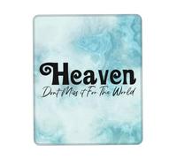 Desk Mat Paradiso, Non Perdetelo per Niente al Mondo Multifunzione Mouse Mat Confortevole Tappetino Scrivania per Computer Gaming Computer Portatile 25X30Cm