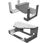 Desk Mount for UGREEN 4-Port USB 3.0 Switch with Under-Desk Installation Design