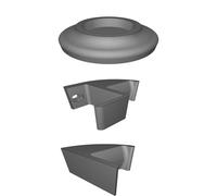 Desk Mount Headphone Clamp Compatible with Beyerdynamic DT990 & Similar Models