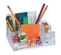 Desk organizer Lebez con dispenser nastri adesivi 33 m - formato 20x8x12 cm tras