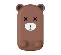 Desk Phone Holder - Cell Phone Stand | Work Phone Stand for Desk | Foldable Phone Desk Stand Cradle | Height Adjustable Mobile Cradle Cute Decor | Cartoon Bear Dock for Most Smartphone Tablet