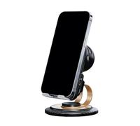 Desk Phone Stand - Anti Slip Bracket, Phone Holding with Built In Speaker Charging Support, Tabletop Cellphone Stand, Desk Organizer, Mobile Accessory for Traveling Camping Bedroom Living Room