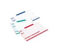 Desk planner Monocromo - da scrivania - 42 x 29,5 cm - colori assortiti - Pigna