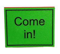 Desk Sign - Do Not Disturb Sign | Privacy Sign | 3-Sided Do Not Disturb Desktop Indicator, Conference Room Sign, Office Sign for Home Office, Desk and Conference Rooms - Desk Accessory