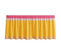 Desk Skirt - Polyester Pencil Print Table Cover | Classroom Privacy Panel
